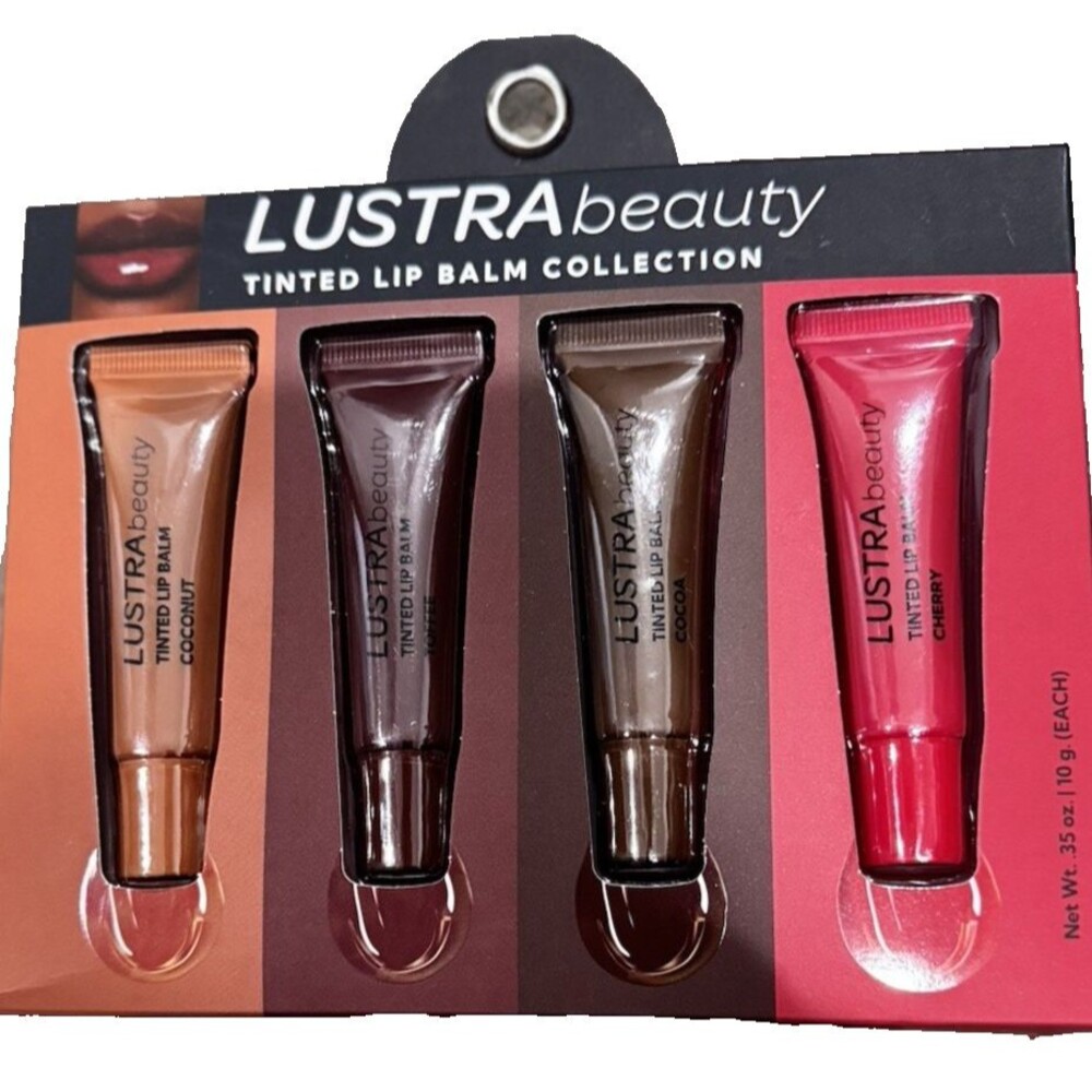 Lustra Beauty Tinted Lip Balm Collection